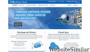archive-host.com Screenshot