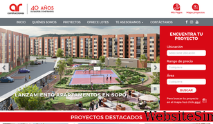 arconstrucciones.com Screenshot