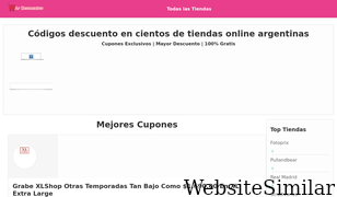 ardescuentos.com Screenshot