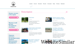 areal-tur.ru Screenshot