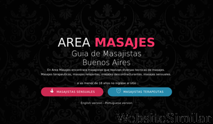 areamasajes.com Screenshot