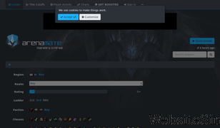 arenamate.net Screenshot