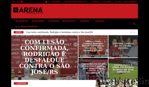 arenarubronegra.com Screenshot