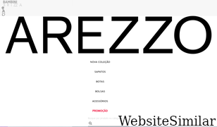 arezzo.com.br Screenshot