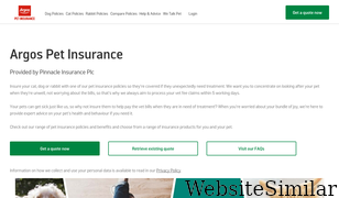 argospetinsurance.co.uk Screenshot