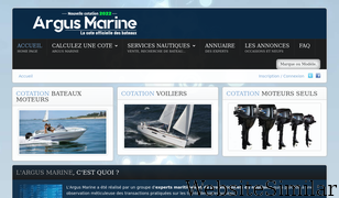 argus-marine.com Screenshot