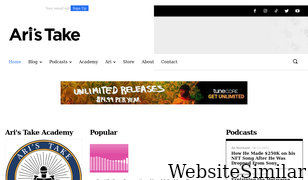 aristake.com Screenshot
