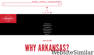 arkansasedc.com Screenshot