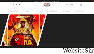 arkeaarena.com Screenshot
