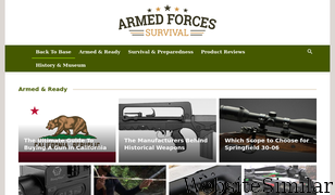 armedforcesmuseum.com Screenshot