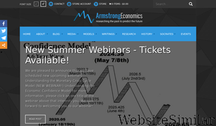 armstrongeconomics.com Screenshot