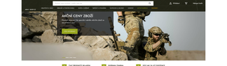 army-shop.cz Screenshot