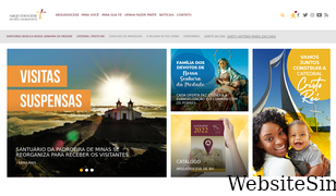 arquidiocesebh.org.br Screenshot