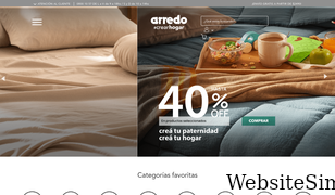 arredo.com.uy Screenshot