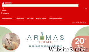 arrocha.com Screenshot