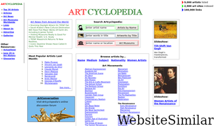 artcyclopedia.com Screenshot