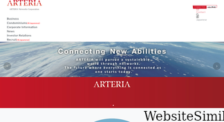 arteria-net.com Screenshot