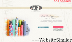 artgalleryfabrics.com Screenshot