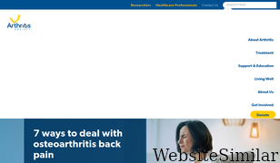 arthritis.ca Screenshot