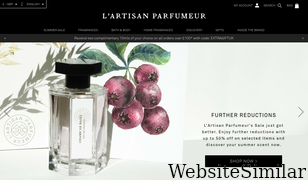 artisanparfumeur.com Screenshot
