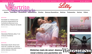 artritereumatoide.blog.br Screenshot