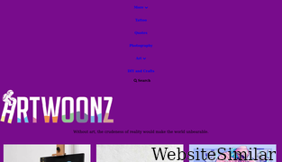 artwoonz.com Screenshot