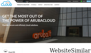 arubacloud.com Screenshot