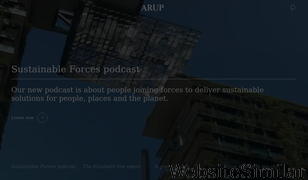 arup.com Screenshot