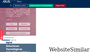 arus.com.co Screenshot