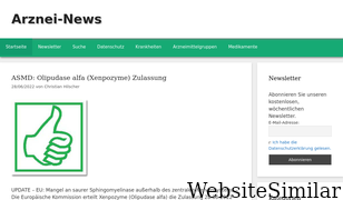 arznei-news.de Screenshot