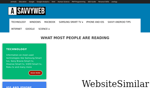 asavvyweb.com Screenshot