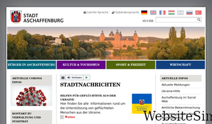 aschaffenburg.de Screenshot