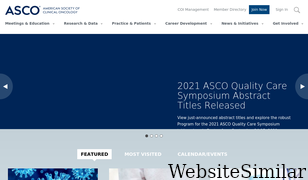 asco.org Screenshot