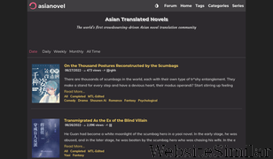asianovel.net Screenshot