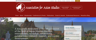 asianstudies.org Screenshot