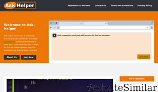 ask-helper.com Screenshot
