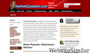 askavetquestion.com Screenshot