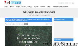 askideas.com Screenshot