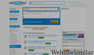askmefast.com Screenshot