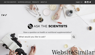 askthescientists.com Screenshot