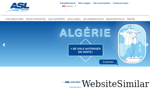 aslairlines.fr Screenshot