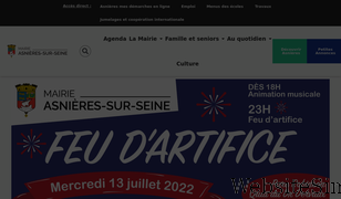 asnieres-sur-seine.fr Screenshot