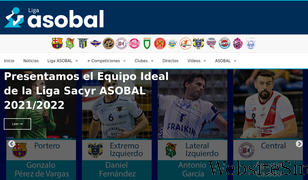 asobal.es Screenshot