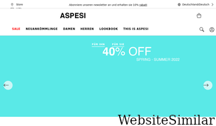 aspesi.com Screenshot