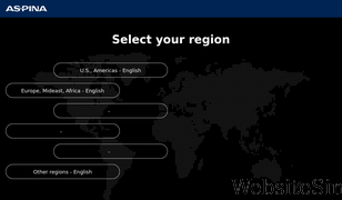 aspina-group.com Screenshot