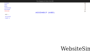 assemblylabel.com Screenshot