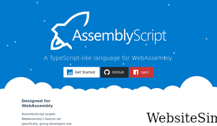 assemblyscript.org Screenshot
