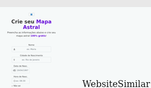 astralmapa.com.br Screenshot