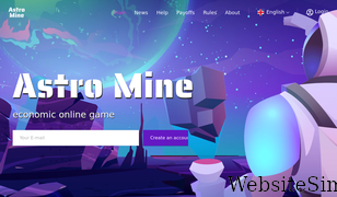 astro-mine.net Screenshot