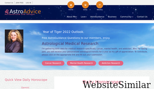 astroadvice.com Screenshot
